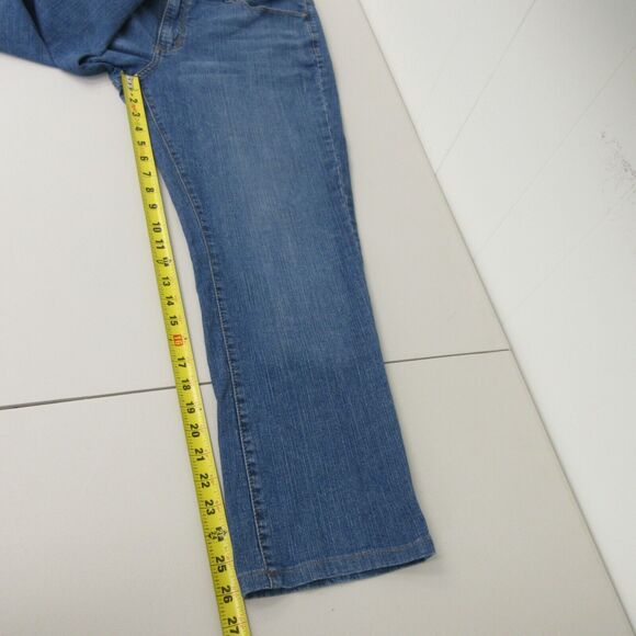 Riders by Lee Jeans Womens 16 M Blue No Gap Waist Bootcut Flap Pockets Stretch - Picture 11 of 13